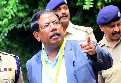Outgoing BBMP commissioner Manjunath Prasad (File photo | EPS)