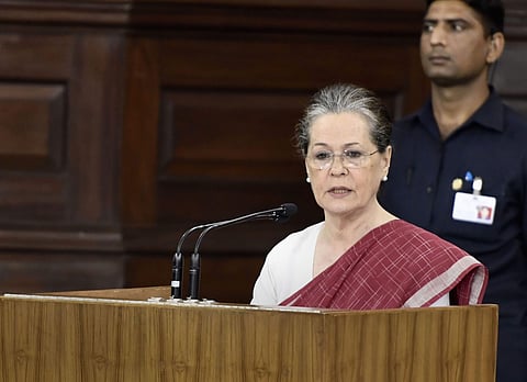 Congress interim president Sonia Gandhi (File photo | PTI)