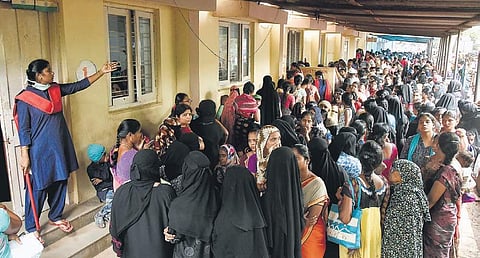 Out-Patient Department (OPD) of Fever Hospital (Photo |EPS)