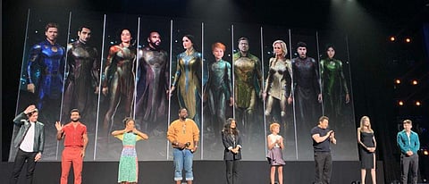 'The Eternals' cast and characters. | ( Photo | Marvel Twitter )