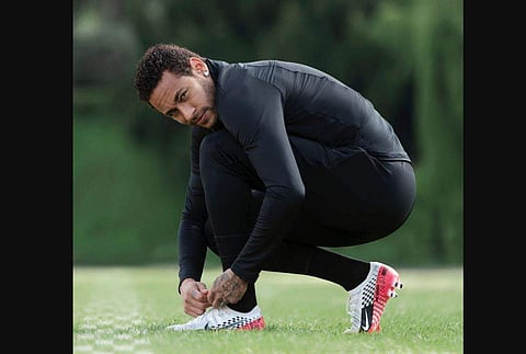 Barca sold the 27-year-old Neymar to PSG in 2017 for a world record 222 million euros.   (Photo | Twitter @neymarjr)