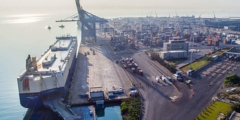 Mundra Port in Gujarat. (Photo | adaniports.com)