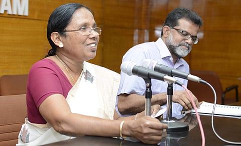 Kerala Health minister KK Shailaja (File Photo | EPS)