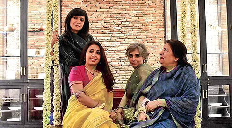 The Paro team with owners Simran and Anita Lal. (Photo | Shaurya Sharma)