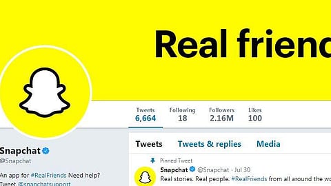 The matter was taken up and it was found that the alleged person impersonated himself as a girl to the victim on Snapchat and started chatting with her.