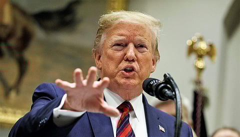 US President Donald Trump (Photo | AP)