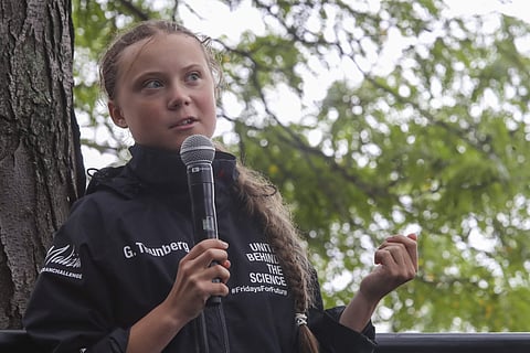 Greta Thunberg, a 16-year-old Swedish climate activist. | ( Photo | AP )