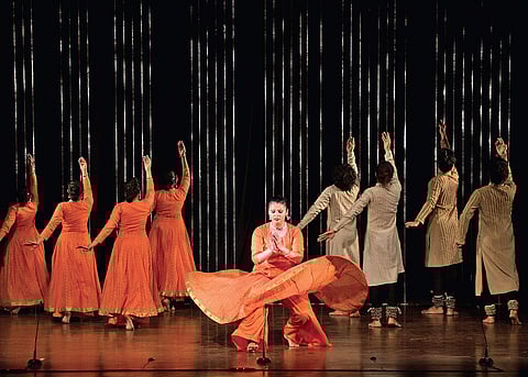 Image of Kathak performance used for representational purposes.