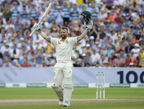 Centuries from Wade and Smith helped Australia set a target of 398 for England. | AP