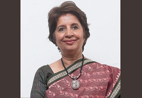 Former Foreign Secretary Nirupama Rao. (Photo | Twitter,  @NMenonRao)