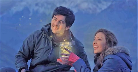 Karan Deol and Sahher Bambba in 'Pal Pal Dil Ke Paas' (Photo | YouTube screengrab)