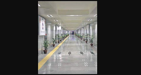 The 185-metre-long subway will facilitate pedestrian movement between the Sitapuri, Dabri Mor and Janakpuri C2 block areas. 