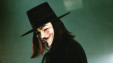 A still from 'V For Vendetta'. (Photo | YouTube Screengrab)