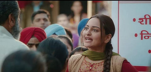 Sonakshi Sinha in 'Khandaani Shafakhana'. (YouTube grab)