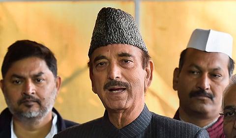 Congress leader Ghulam Nabi Azad (File | PTI)