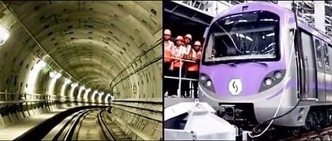 Screengrab of underwater metro.