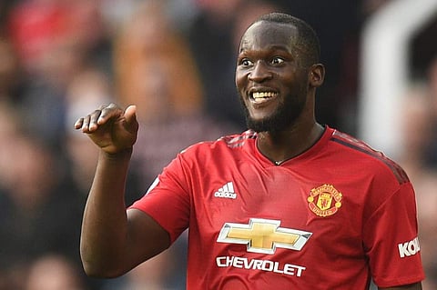 Manchester United striker Romelu Lukaku | AFP