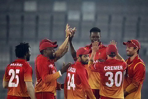 Zimbabwe cricketers have often gone unpaid in recent years and reportedly haven't received salaries for at least two months. (Photo | AP)