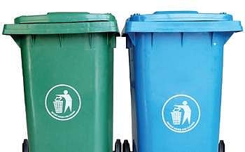 The EDMC had distributed dustbins.