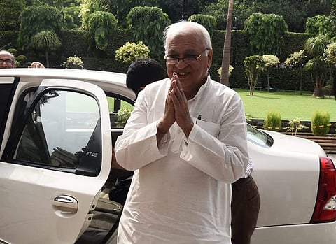 Arif Mohammad Khan, the new Kerala Governor in New Delhi on Sunday, September 1, 2019. | (Parveen Negi | EPS)