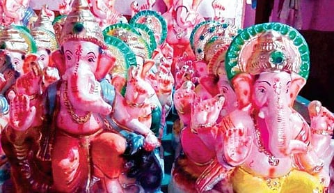 A tiny village winning the battle against Plaster of Paris idols
