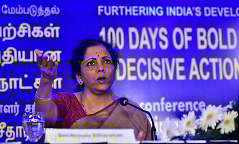 Finance Minister Nirmala Sitharaman.(Photo | P Jawahar, EPS)