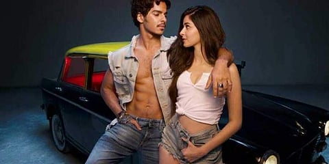 Ishaan Khatter and Ananya Panday in 'Khaali Peeli'.