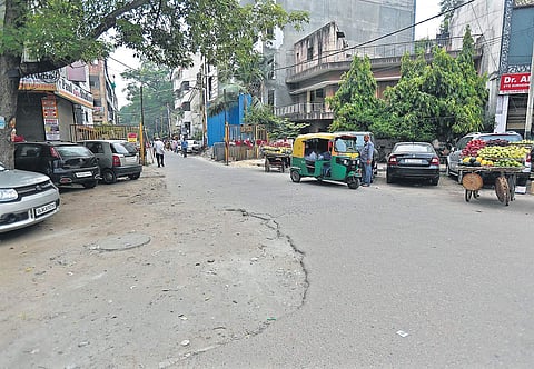 Potholes and a bumpy ride have become a routine for residents here.