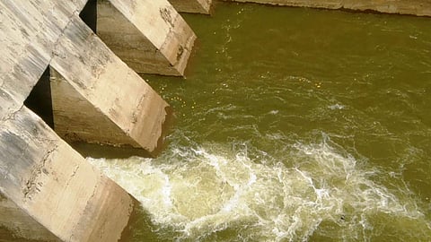 Image of Krishna water used for representational purpose only 