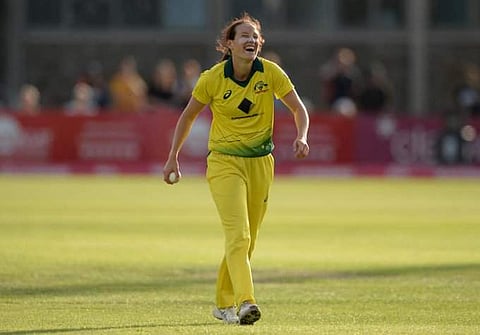Megan Schutt. (Photo | Twitter/ICC)