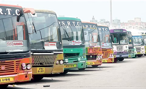 APSRTC Buses (File Photo |EPS)
