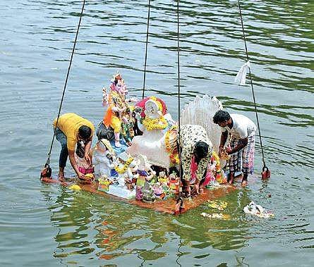 Hyderabad in readiness for Ganesh idol immersion