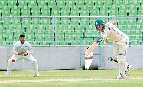 Wiaan Mulder scored 46 for South Africa A on Wednesday