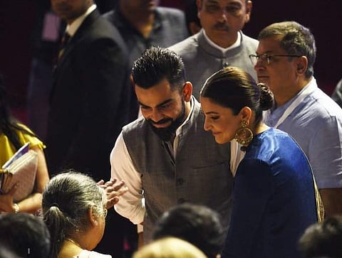 Virat Kolhi and Anushka Sharma always give their fans some major relationship goals! At the renaming ceremony of the Feroz Shah Kotla Stadium after former Finance Minister Arun Jaitley, a special stand was dedicated to Kohli. Swipe to see pictures where A