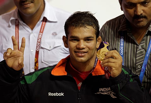 Indian wrestler Narsingh Yadav  (File|AP)