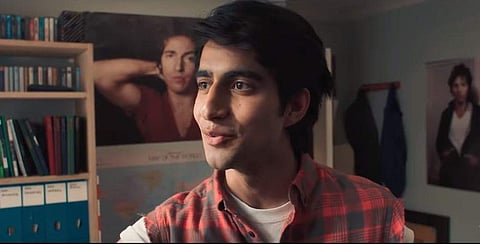 A screen grab from 'blinded by the light' trailer.