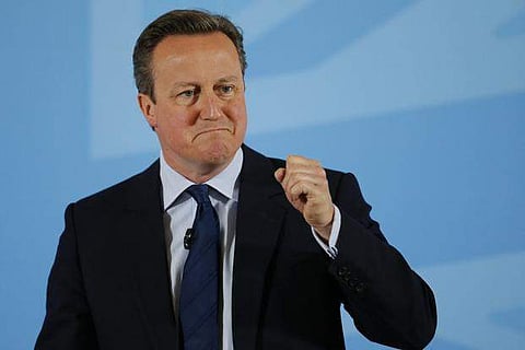 Former British prime minister David Cameron (File photo | AP)