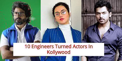 On the occasion of Engineers Day, let us take a look at list of Kollywood actors who completed their bachelors in engineering.