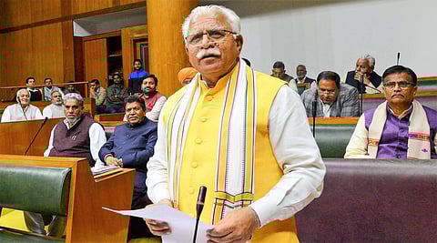 Haryana CM Manohar Lal Khattar (File Photo | PTI)