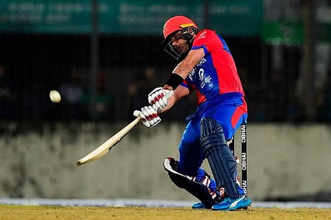 Mohammad Nabi. (Photo | Twitter/ICC)