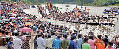 Uthrittathi boat race at Aranmula in Pathanamthitta | Vincent Pulickal