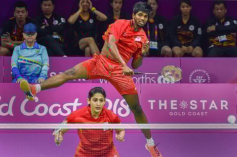 India's Ashwini Ponnappa and Satwiksairaj Rankireddy. (File | PTI)