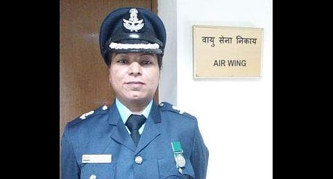 Wing Commander Anjali Singh (Photo | Twitter/@IndEmbMoscow)