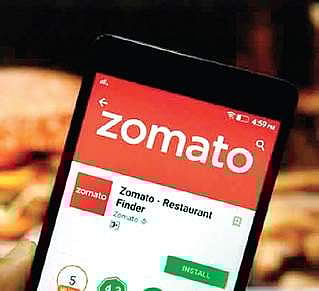Zomato app