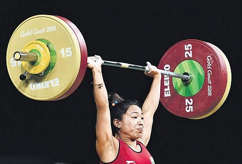 Mirabai Chanu won 48kg gold at the 2017 World Championships