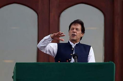 Pakistan's Prime Minister Imran Khan (Photo |AFP)
