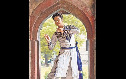 Delhi based Kathak dancer Vishavdeep