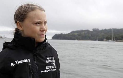 Climate change activist Greta Thunberg (File Photo | AFP)