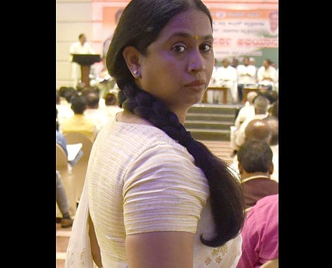 Karnataka Congress MLA Laxmi Hebbalkar (File Photo | EPS)