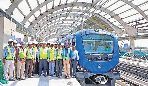 Permanent employees claim safety of Metro passengers is at risk (File Photo |EPS)